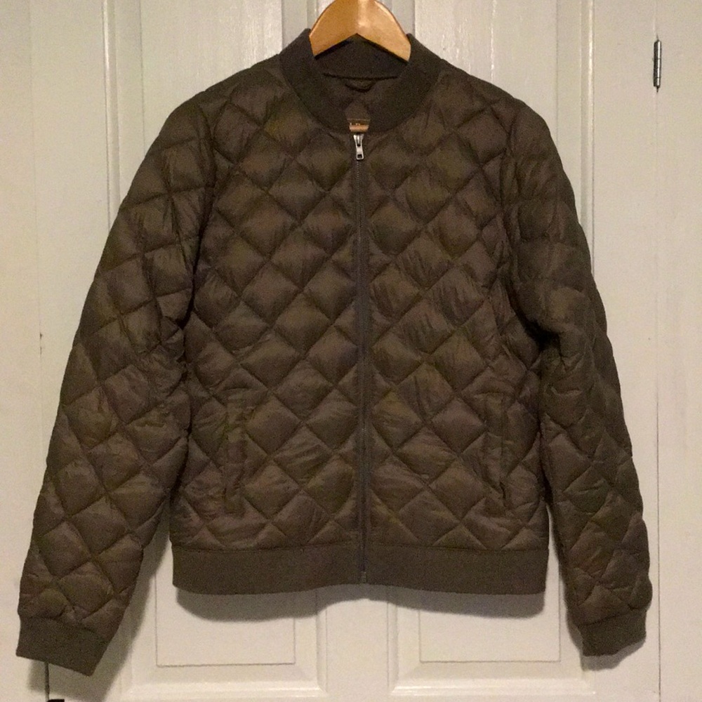 LL Bean bomber jacket EUC